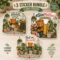 🪴🐻🪴 PMB Sticker Bundle (3) - 3” Premium Vinyl Stickers 🌿