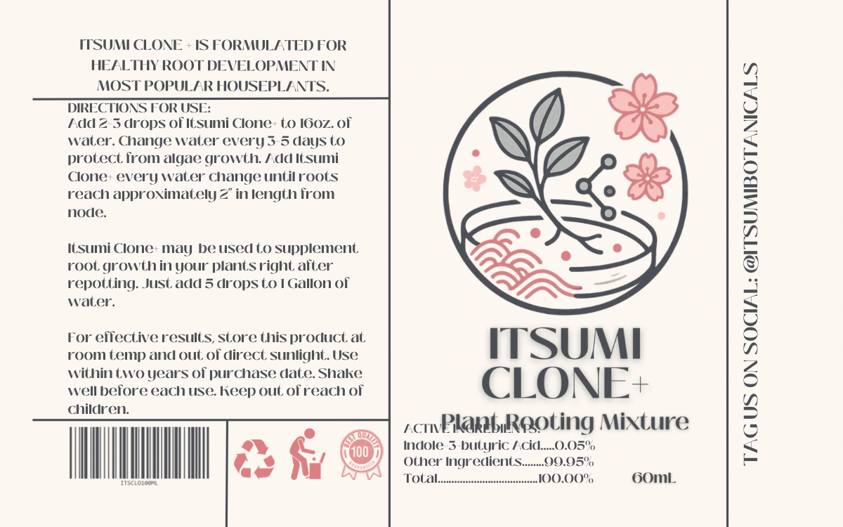 Itsumi Clone + Plant Rooting Mixture 60ml